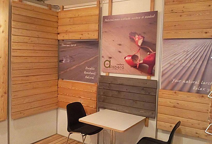 Gaminių ekspozicija parodoje